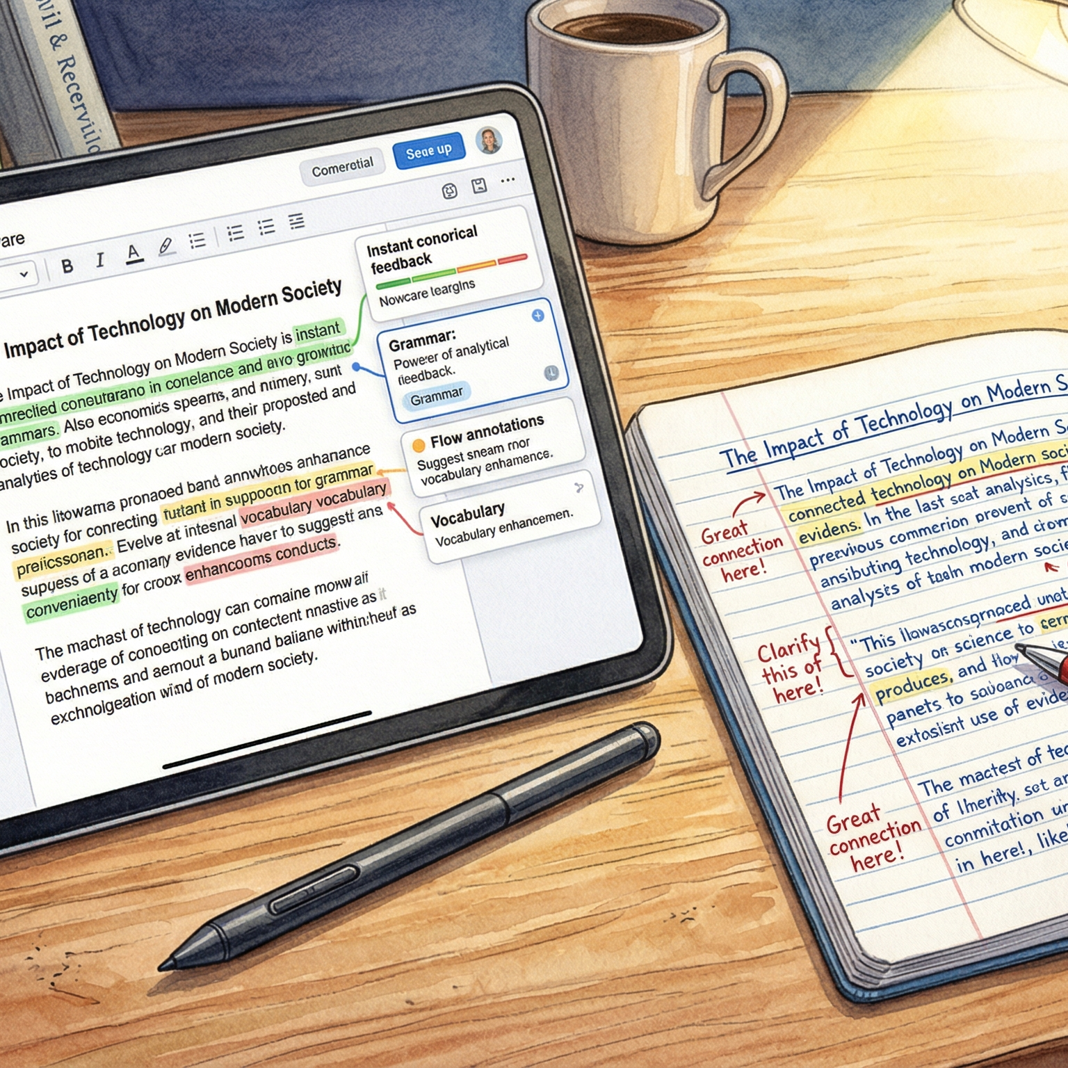 ライティング添削指導